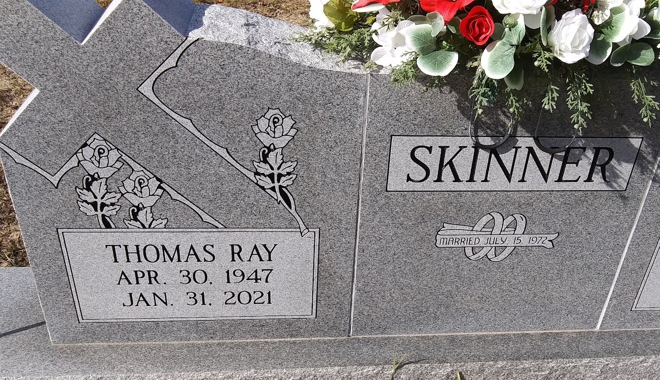 Headstone for Skinner, Thomas Ray